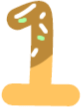 number_yellow_1 emote for Discord