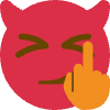 Devil emote for Discord