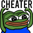 pepe_cheater emote for Discord