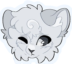 Snowypaw emote for Discord