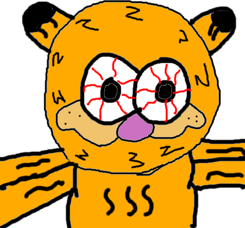 Sligtly_Cursed_Garfield emote for Discord
