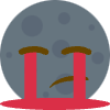 Crying_moon emote for Discord