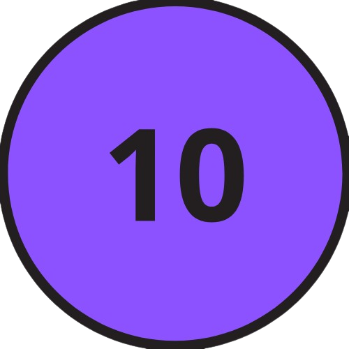 Purple_10 emote for Discord