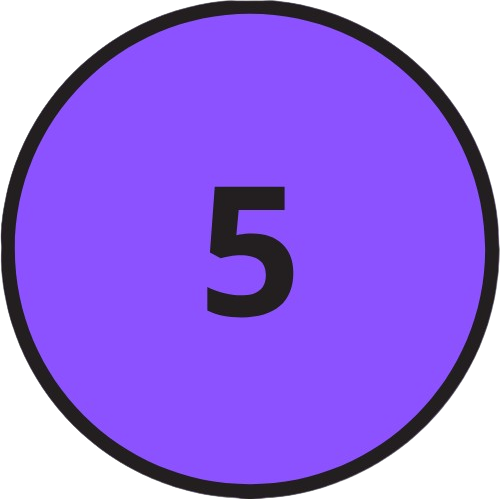 Purple_5 emote for Discord