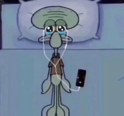Sad_Squidward emote for Discord