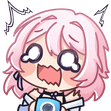 March7th_scream emote for Discord