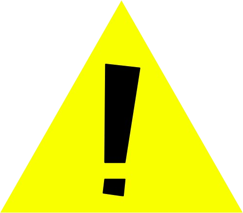 Warning2 emote for Discord
