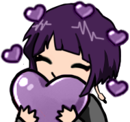 bnhajirouheartlove emote for Discord