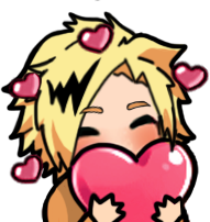 bnhakaminariheartlove emote for Discord