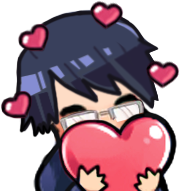 bnhaiidaheartlove emote for Discord