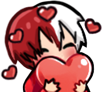 bnhatodorokiheartlove emote for Discord