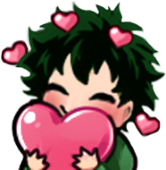 bnhadekuheartlove emote for Discord