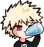 bnhabakugoudrink emote for Discord
