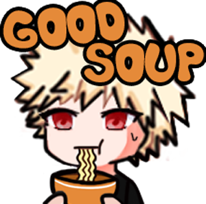 bnhabakugougoodsoup emote for Discord
