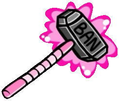 banhammer emote for Discord