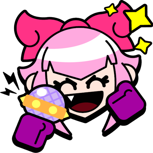 Melodie_Special_BrawlStars_Pin emote for Discord