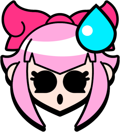 Melodie_Phew_BrawlStars_Pin emote for Discord