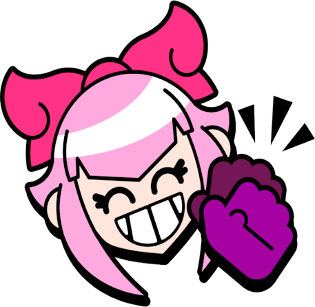 Melodie_Clap_BrawlStars_Pin emote for Discord