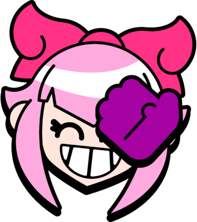Melodie_Facepalm_BrawlStars_Pin emote for Discord