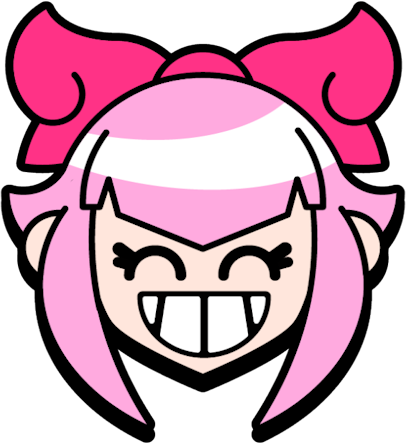 Melodie_Happy_BrawlStars_Pin emote for Discord