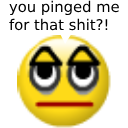 you_pinged_me_for_that_shit emote for Discord