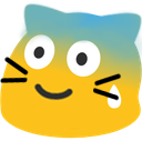 blobcat_sweat emote for Discord
