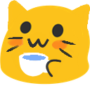 blobcat_thirst emote for Discord