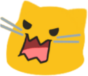 blobcat_angry emote for Discord
