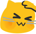 blobcat_pat emote for Discord