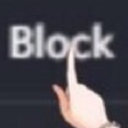 Katherine_block_unreliable emote for Discord