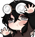 Katherine_lurk_unreliable emote for Discord
