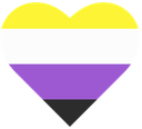 Nonbinary_heart emote for Discord