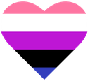 Genderfluid_heart emote for Discord