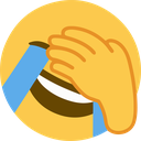 facepalm_laugh emote for Discord