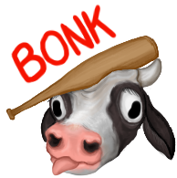 CowBonk emote for Discord