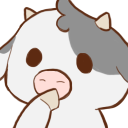 CowThink emote for Discord