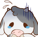 CowNervous emote for Discord