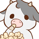 CowPopcorn emote for Discord