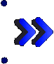 Animated_Arrow_Blue emote for Discord