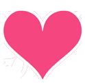 pink_wickedheart emote for Discord