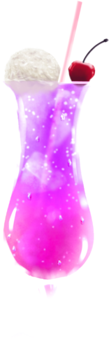 Drink_purple emote for Discord