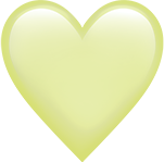heart_chartreuse emote for Discord
