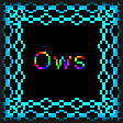 OwsRainbowChainBorder emote for Discord