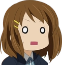 yuispeechless emote for Discord