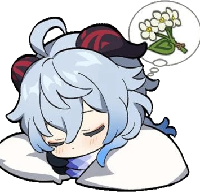 chibiganyusleep emote for Discord