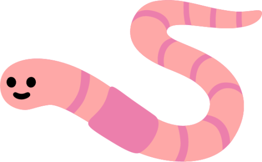 worm emote for Discord