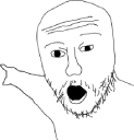 wojak_point emote for Discord