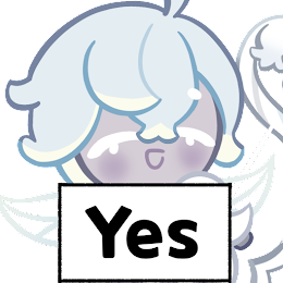 Silverbell_Yes emote for Discord