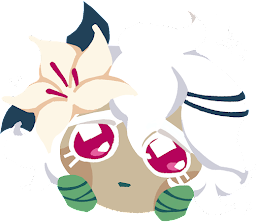 WhiteLily_Awe emote for Discord