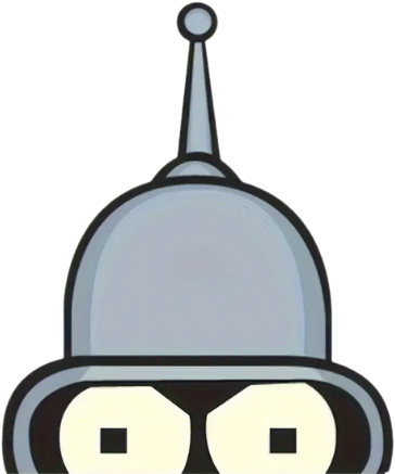 Peekaboo_Bender emote for Discord